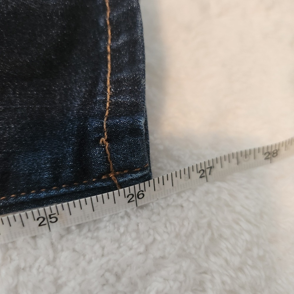 J.Crew‎ High Rise Skinny Dark Wash Jeans Size 26 - Picture 7 of 8